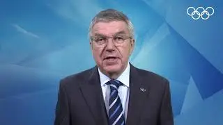 IOC President Thomas Bach addresses FISU's 36th General Assembly