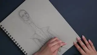Drawing a Victorian style inspired portrait| DRAWING TIMELAPSE