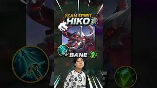 Сборка Team Spirit Hiko Mage Bane! #mobilelegends #mlbb #gaming #mlbbcreator #mlbbnext2025