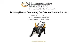 $OSK $WKHS $THCB Case Study Hammerstone Markets