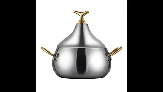 Premium Thickened Stainless Steel Soup Pot&ndash;Universal for Gas/Induction Handwash&Dishwasher Friendly