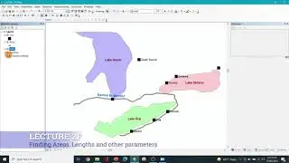Finding Areas, Lengths and other parameters in ArcGIS (Part 2-f)