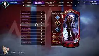New Epic Frame for Mirage (Night Circus), Techno Terror Prize Tracker [Apex Legends-Highlight-Oct24]