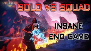 Solo Vs Squad - Insane Pyromancer Ever Seen!! - SpellBreak Ultra Graphics Gameplay