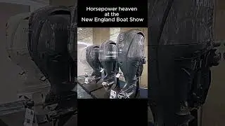 How many engines do you need? #pontoon #boatshows #boat #boatshow #boating #boatlife #lake