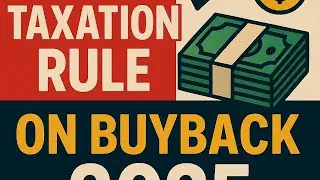 Taxation on Buyback simplified 2025 ||Tax on Buyback? #buyback #buybackofshares 