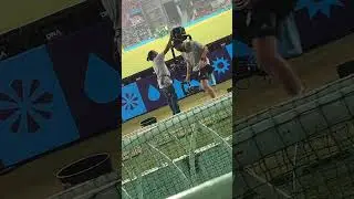 Changing Battery Of Spider Cam in Cricket Stadium Australia vs South Africa #cricket #uttarpradesh