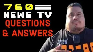760 NEWS TV - Questions and Answers with Stringer David