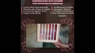 Batom L&iacute;quido Matte Handaiyan