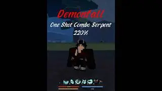 Serpent Breathing Combo  #demonfall #roblox #b #demonslayer #youtube #youtuber #ytshorts #combo