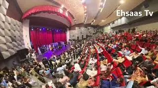 Artists performing at Nishtar Hall Peshawar, Pakistan during a function of Makfora