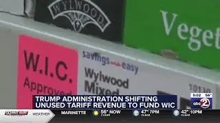 Trump administration shifting unused tariff revenue to fund WIC