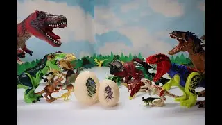Dinosaur life-cycle from egg to Adult!! | T-Rex | Indo Rex | Stegosaurus | Triceratops | Pterodactyl