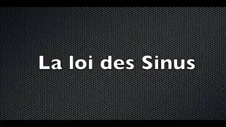 Loi des Sinus