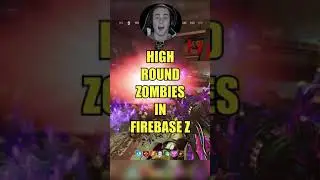 BEST SPOT for HIGH ROUND ZOMBIES IN FIREBASE Z (Black Ops Cold War Zombies) #Shorts