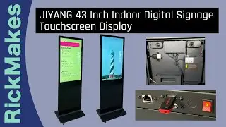 43-дюймовый сенсорный цифровой дисплей JIYANG для помещений