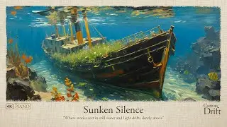 Sunken Silence | Underwater Piano in 4K for Focus, Calm & Meditative Escape