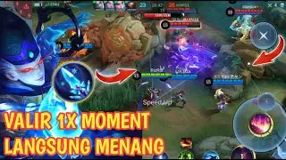 VALIR SEKALI MOMENT LANGSUNG RATA ! KALAU WAR LORD VALIR RAJANYA - VALIR MOBILE LEGENDS