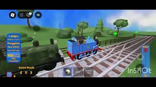 Thomas pulling Tom moss #thomasandfriends