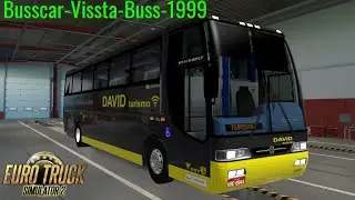 Euro Truck Simulator 2 Обзор мода (Busscar Vissta Buss 1999)