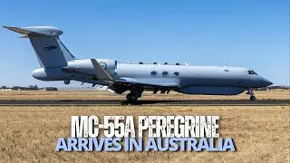 ADF | The first MC-55A Peregrine arrives in Australia