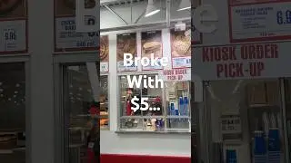 BROKE at Costco: Full MEAL for $3.80! 🌭🍦 #costco #food #shorts