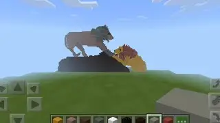 I built 'The Lion King' in MineCraft!? | Trying to build in Minecraft - [#2] I tried