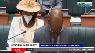 SWEARING IN CEREMONY FOR MEMBERS OF PARLIAMENT