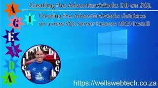 How to add AdventureWorks Database to MS SQL Express 2019
