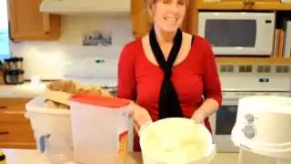 Milling Whole Grains Into Flour with the L'Equip NutriMill