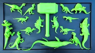 Statisfying Jurassic World Evolution 2: Mozasaurus, T-rex, Triceratops, Velociraptor, Timetrodon