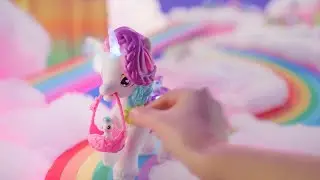 HATCHIMALS JOUET INTERACTIF LICORNE HATCHICORN & PIXIES CRYSTAL FLYERS RAINBOW GLITTER IDOL