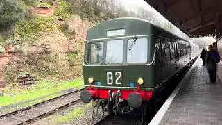 The full 3 carriage metro cammell 101 dmu recalls the day of the local services of the 1950s 2025