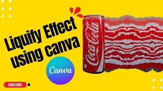 Эффект пикселизации в Canva || Волнистый эффект в Canva