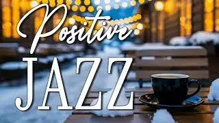 Cozy Morning Jazz ai Outdoor Cafe Ambience for Positive Energy☕Gentle Jazz Background Music for Work