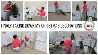 Mid‑January Clean With Me: Taking Down Christmas Decorations & Office Reset