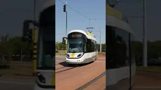 CAF Urbos 100 of De Lijn in Nieuwpoort 🇧🇪 #tram #publictransport #belgium #shorts