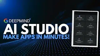 БЕЗУМНОЕ новое обновление Google AI Studio &mdash; НОВЫЙ ПОЛНОСТЬЮ БЕСПЛАТНЫЙ конструктор приложений!