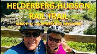 Helderberg-Hudson Rail Trail, Albany to Voorheesville, New York, Ride Along
