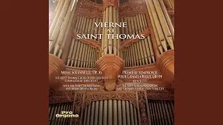 Organ Symphony No. 1 in D Minor, Op. 14: I. Pr&eacute;lude