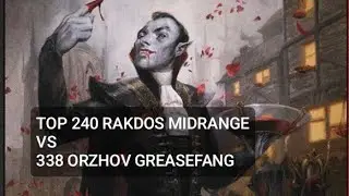 Top 240 Rakdos Midrange vs Top 338 Orzhov Greasefang | Pioneer | Mythic Rank | MTG Arena