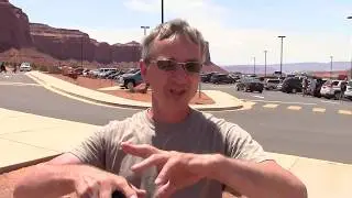 Monument Valley. Navajo Tribal Park. Part # 1. Point on a map #...  (RU)