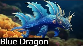 Blue Dragon Sea Slug