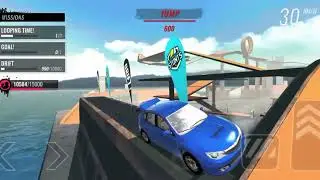 Car stunt race mega ramp game play android game play | modified car game | thar song 