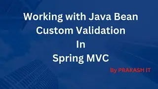 25-Custom validation annotation in spring MVC  |Spring MVC | Spring Framework