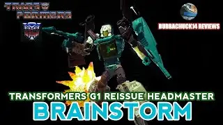 VLOG 169: Transformers G1 Reissue BRAINSTORM (11 minute Review)  #TransformersG1 #Headmasters