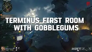 TERMINUS - First Room with Gums and Support Round 46 Black Ops 6 Zombies