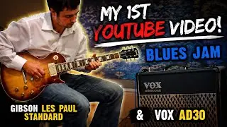 Blues Jam - 2004 Gibson Les Paul Standard - VOX AD30