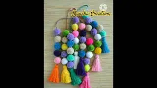 Creative & colourful pom pom crafts | ideas to include pom pom crafts | DIY interior design |