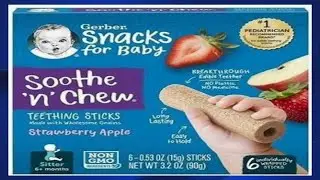 Gerber recall: Baby teething sticks discontinued over possible choking hazard